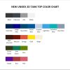 tank top color chart - Subnautica Store