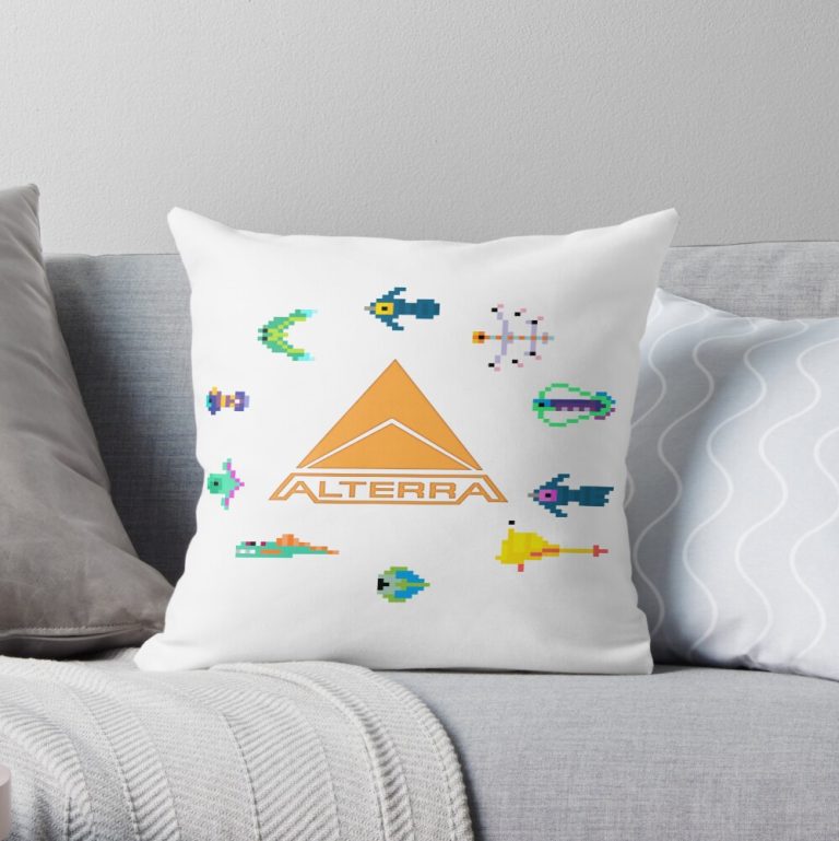 Subnautica Throw Pillow - Subnautica Store